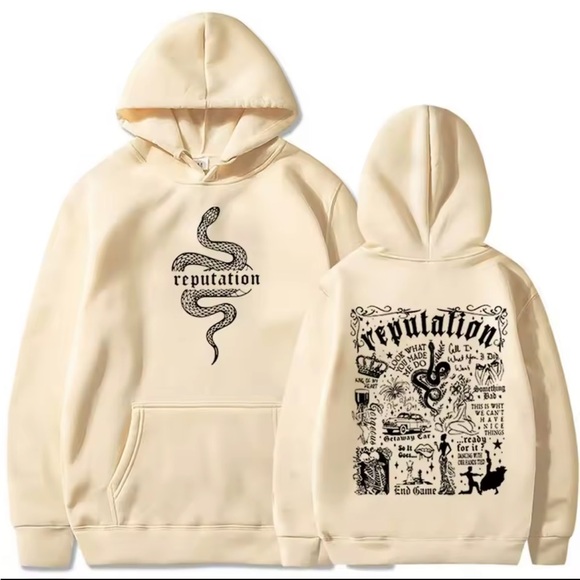 TAYLOR SWIFT THE ERAS TOUR HOODIE reputation sweatshirt new - Picture 4 of 9